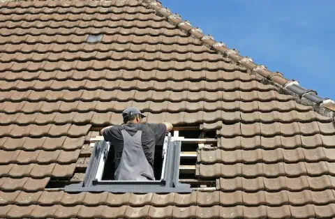 Pose de velux - Clarafond-Arcine